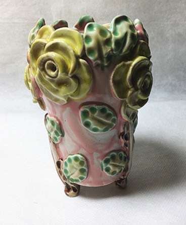 renee kilburn rose vase